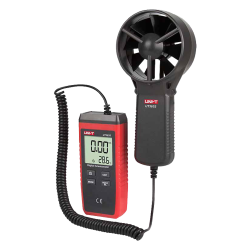 Split anemometer - High precision wind speed sensor - Temperature sensor - Automatic shutdown - Maximum, minimum and