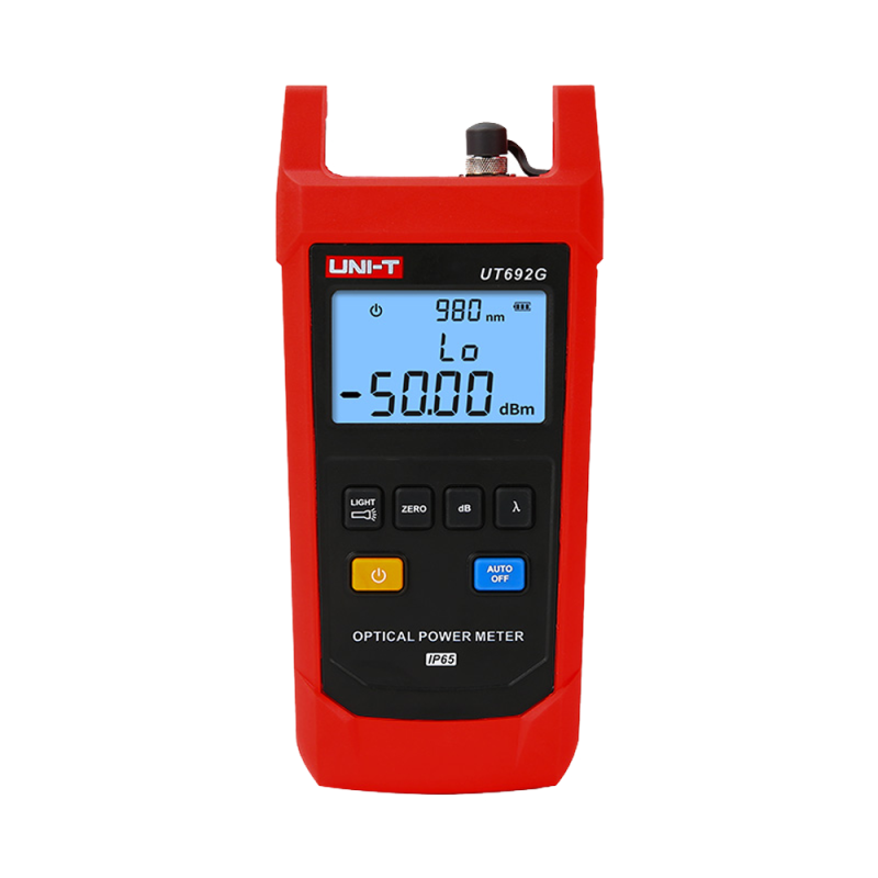 Fiber Optic Tester - Optical Fiber Performance Evaluation - FC Connector - Waterproof IP65 - Automatic Shutdown