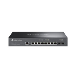 TP-Link Switch smart managed Layer2+ 8 Port &bull 8x 2.5 GbE &bull 2x SFP+ &bull 19" &bull Omada &bull SG3210X-M - 1