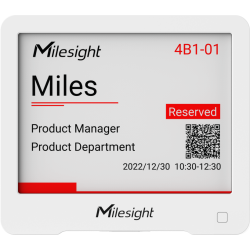 Milesight IoT IoT E-ink Display, DS3604-868M LoRaWAN