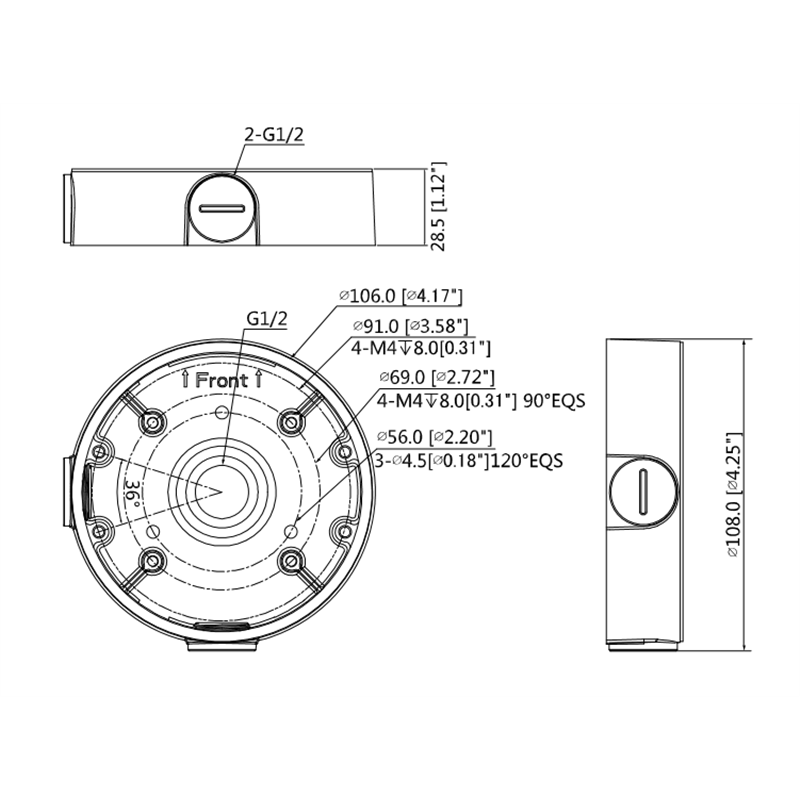 LUPUS - LE228/LE339HD Montagebox