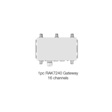 RAK Wireless · LoRa · WisGate Edge Prime · Gateway · RAK7240-13 · 16 Ch ohne LTE RAK Wireless - Artmar Electronic & Security AG