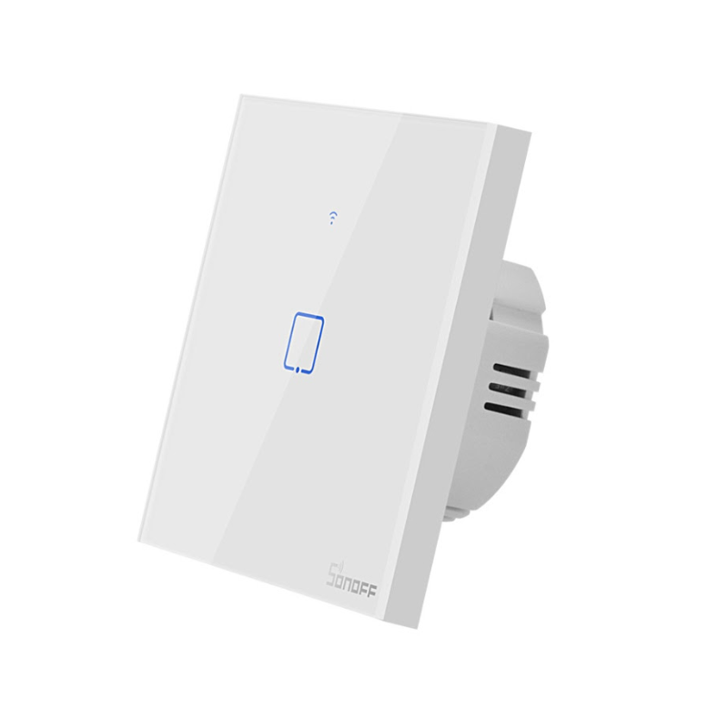 Sonoff · Wandschalter · WiFi Smart Wall Switch · T0EU1C-TX Sonoff - Artmar Electronic & Security AG