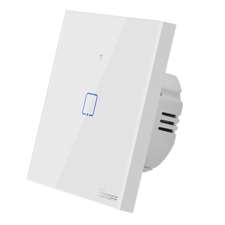 Sonoff · Wandschalter · WiFi Smart Wall Switch · T0EU1C-TX Sonoff - Artmar Electronic & Security AG