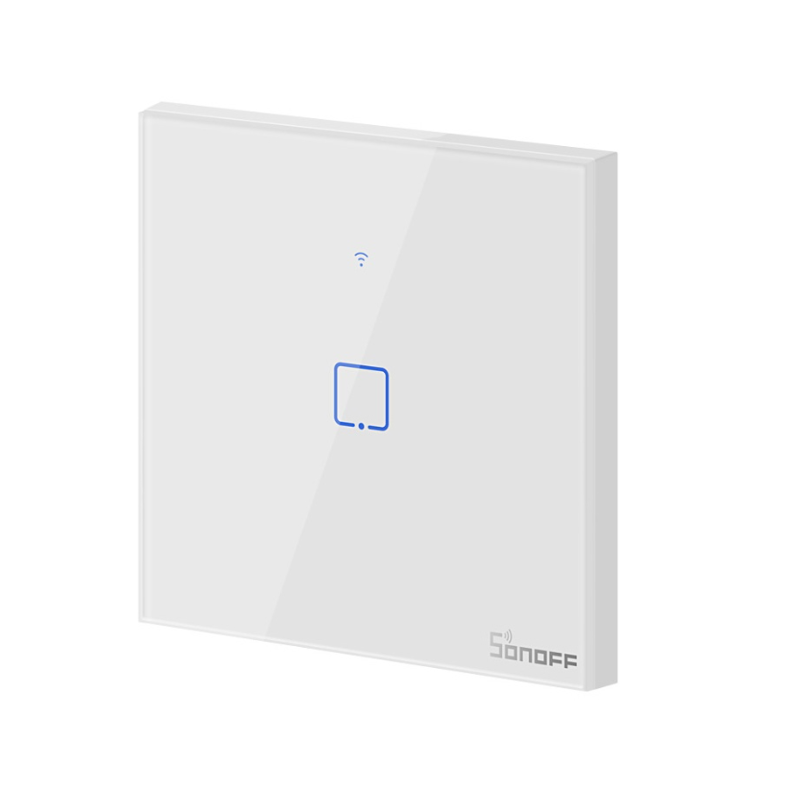 Sonoff · Wandschalter · WiFi Smart Wall Switch · T0EU1C-TX Sonoff - Artmar Electronic & Security AG