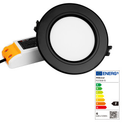 Synergy 21 LED Panel Round 6W RGB-WW (RGB-CCT) with radio...