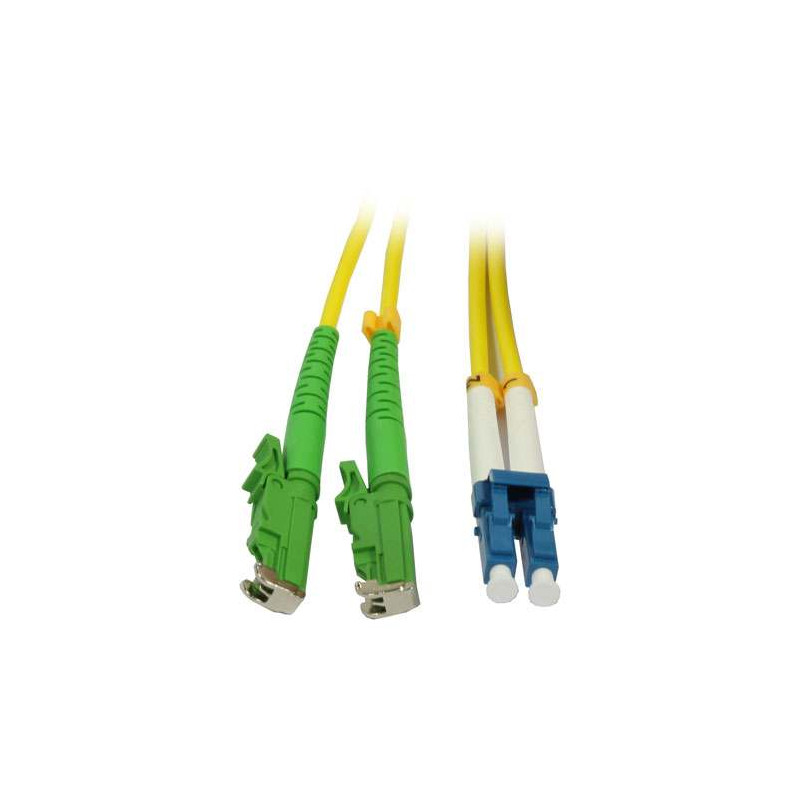 LWL-2-Faser-Patchk. 15mtr.LSH(E2000APC)-LC, 9/125um, OS2, G657A2, AD3mm, Synergy 21, 158482 Synergy 21 Kabel, Dosen, etc. 1 - Ar