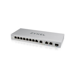 Zyxel Switch smart managed Layer2 12 Port Â&bull 8x 1 GbE Â&bull 3x 10 GbE Â&bull 1x SFP+ Â&bull Desktop Â&bull XGS1250-12 v2 - 