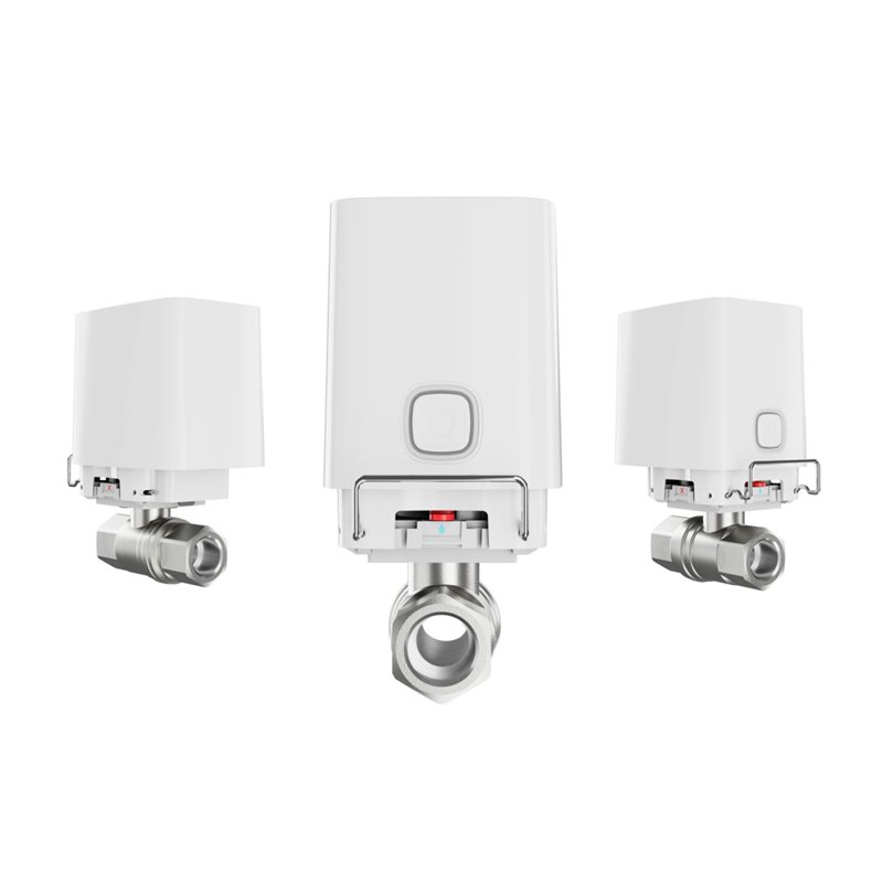 AJAX | Water valve 1", wireless, battery (white)