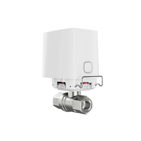 AJAX | Water valve 1", wireless, battery (white)