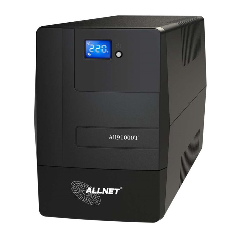 ALLNET UPS 1000VA Line-Interactive, USB, LCD display