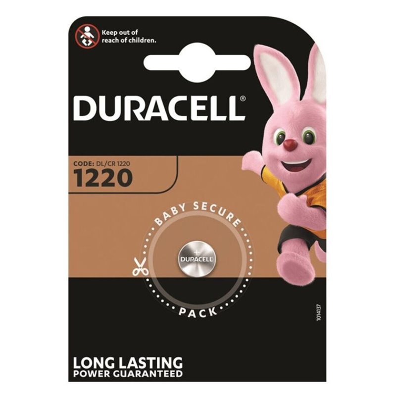 Duracell CR1220 Lithium-Knopfzelle 3V, Batterie