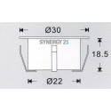 Synergy 21 Bodeneinbaustrahler ARGOS rund mini IP54 cw Synergy 21 LED - Artmar Electronic & Security AG 