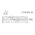 Synergy 21 LED Bodeneinbaustrahler ARGOS rund in-G IP65 cw 90° Synergy 21 LED - Artmar Electronic & Security AG 