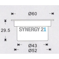 Synergy 21 LED Bodeneinbaustrahler ARGOS rund in-G IP67 in-G RGB Synergy 21 LED - Artmar Electronic & Security AG