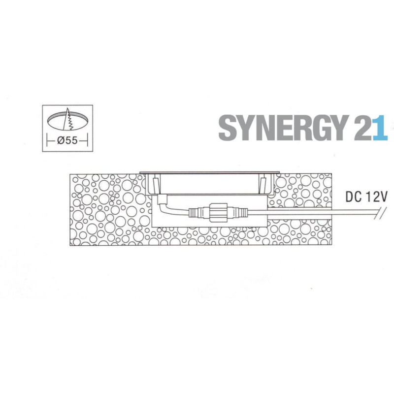 Synergy 21 LED Bodeneinbaustrahler ARGOS rund in-G IP67 in-G RGB Synergy 21 LED - Artmar Electronic & Security AG 