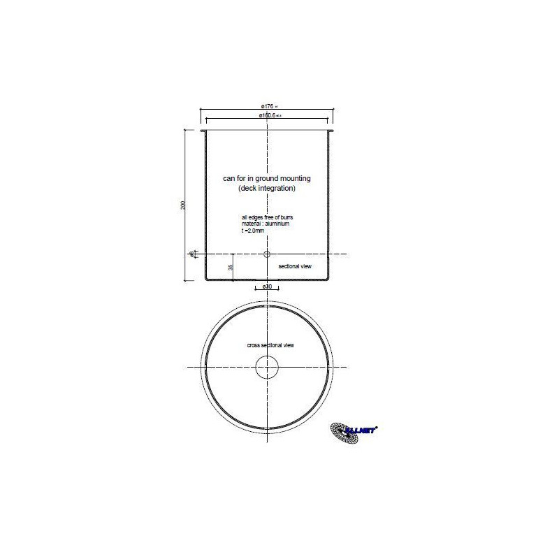 Synergy 21 LED Prometheus IP68 Warmweiß - bodeneinbau V2 Synergy 21 LED - Artmar Electronic & Security AG