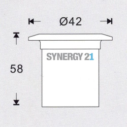 Synergy 21 LED Bodeneinbaustrahler ARGOS rund in-G-C IP67 RGB Synergy 21 LED - Artmar Electronic & Security AG