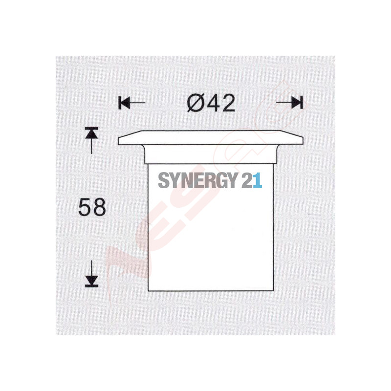 Synergy 21 LED Bodeneinbaustrahler ARGOS rund in-G-C IP67 cw Synergy 21 LED - Artmar Electronic & Security AG