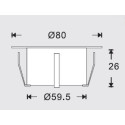 Synergy 21 LED Bodeneinbaustrahler ARGOS rund in-G-D IP67 RGB Synergy 21 LED - Artmar Electronic & Security AG