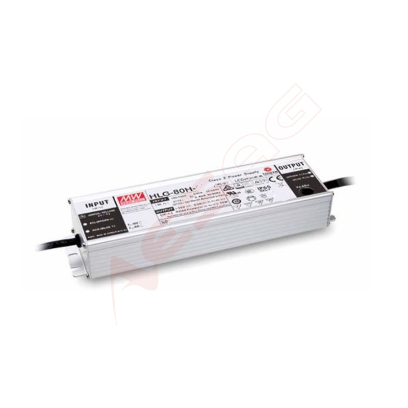 Mean Well power supply - 12V 60W dimmable IP65 Synergy 21 LED - Artmar Electronic & Security AG