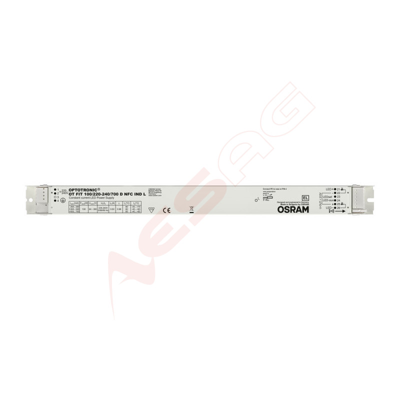 Osram Netzteil - CC Driver 250~1000mA, 64~300V dali NFC Osram - Artmar Electronic & Security AG 