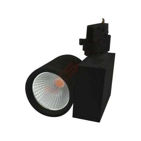 Synergy 21 LED Track series for power rail VLA series 40W, 30°, ww, CRI90 black Synergy 21 LED - Artmar Electronic & Security