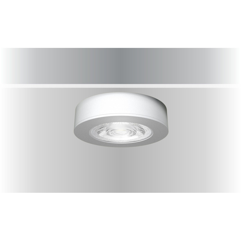 Synergy 21 LED Deckeneinbauspot Helios weiß, rund, Aufputzrahmen Synergy 21 LED - Artmar Electronic & Security AG 