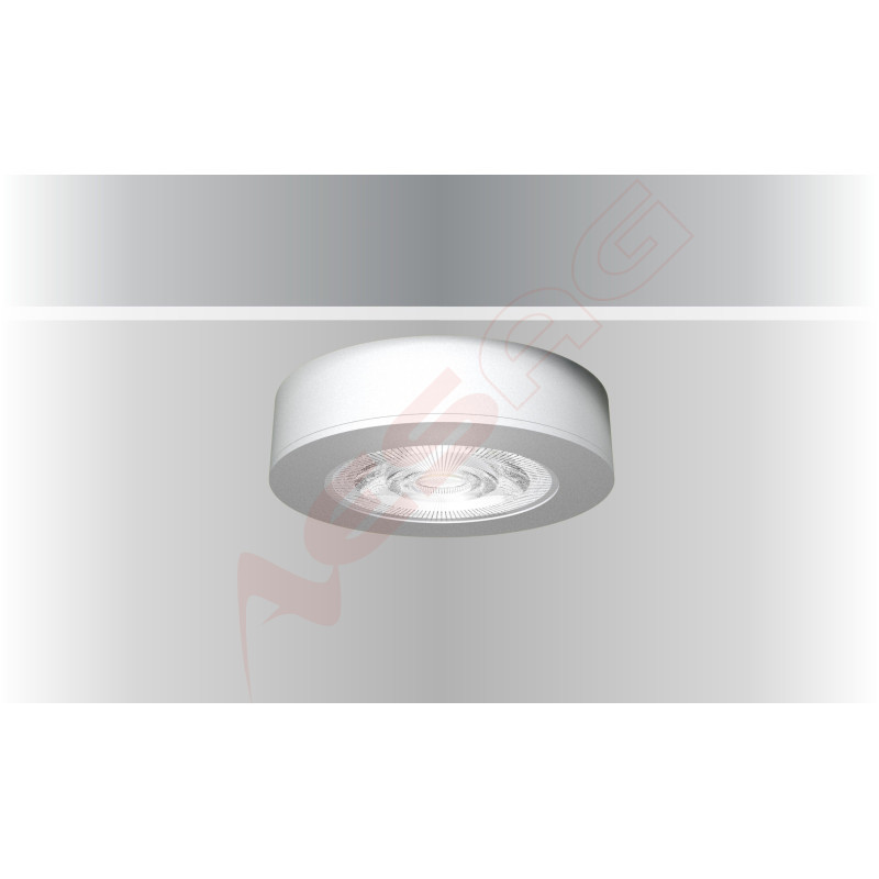 Synergy 21 LED Deckeneinbauspot Helios weiß, rund, Aufputzrahmen Synergy 21 LED - Artmar Electronic & Security AG 