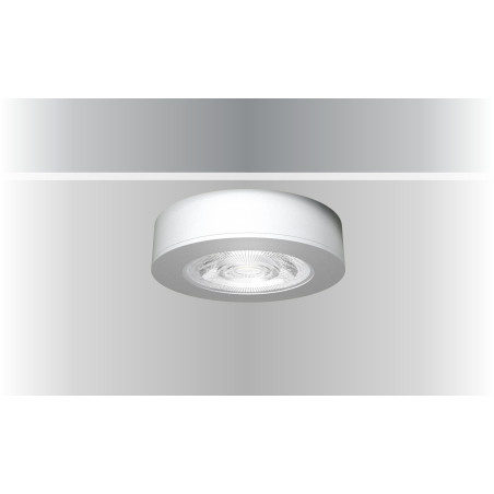 Synergy 21 LED Deckeneinbauspot Helios schwarz, rund, Aufputzrahmen Synergy 21 LED - Artmar Electronic & Security AG 