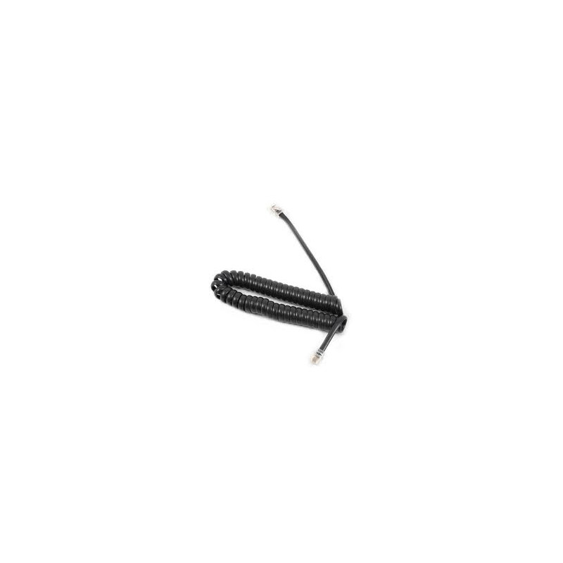 SNOM replacement handset spiral cable D7XX BLACK 100480 Snom 1 - Artmar Electronic & Security AG