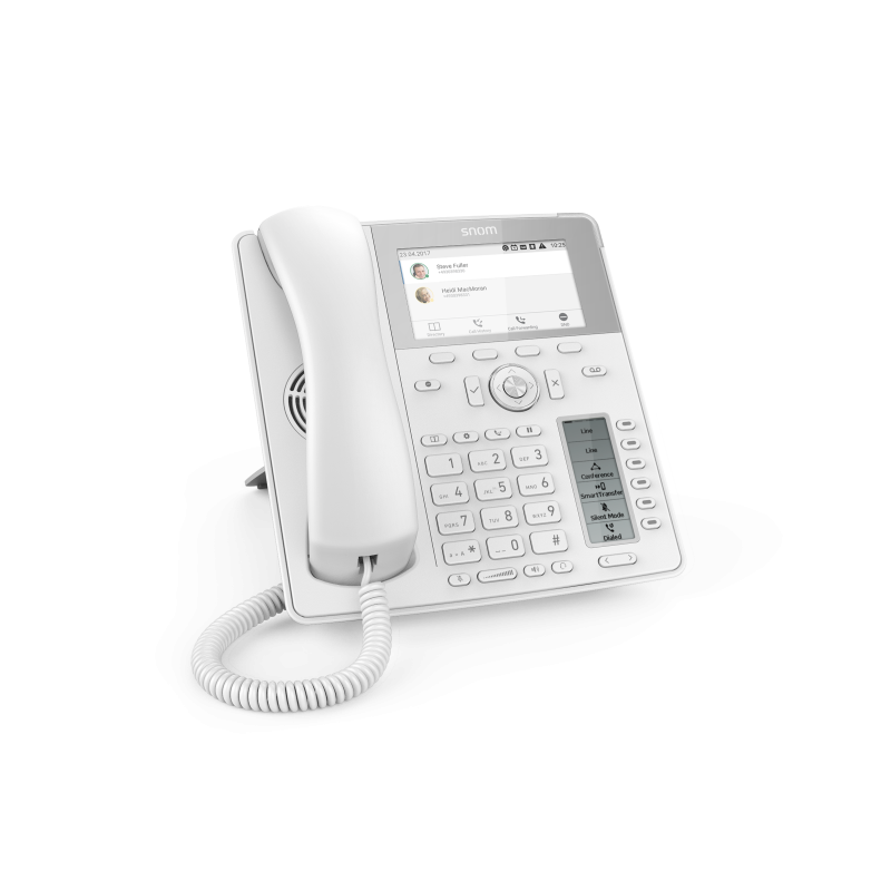 SNOM D785 VOIP Telephone Prof. (SIP), Gigabit Weiss 154759 Snom 1 - Artmar Electronic & Security AG