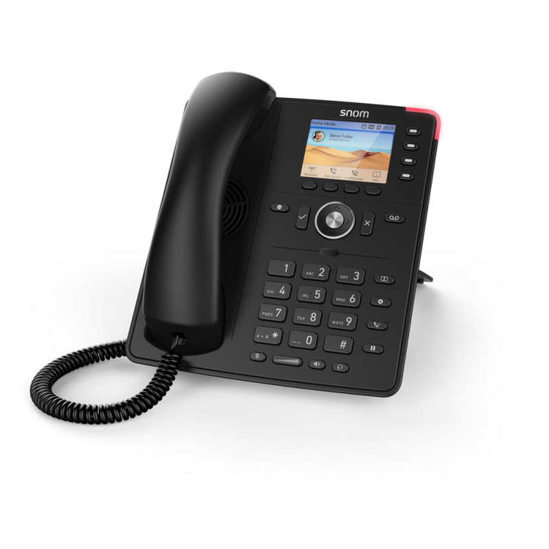 SNOM D713 VOIP Telephone (SIP), Gigabit Schwarz 209480 Snom 1 - Artmar Electronic & Security AG