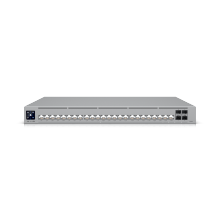 Ubiquiti Switch full managed Layer3 28 Port &bull 22x 2,5 GbE &bull 2x 10 GbE &bull PoE Budget 600W &bull 24x PoE bt &bull 4x SF