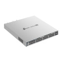 Omada PRO full managed Layer 3 Switch &bull 54 Port &bull 48x 2.5GbE, 6x SFP28 &bull PoE Budget 1484, 48x PoE bt &bull Omada PRO