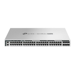 Omada PRO full managed Layer 3 Switch &bull 54 Port &bull 48x 1GbE, 6x SFP+ &bull PoE Budget 1440W &bull 48x PoE at &bull Omada 