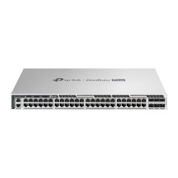 Omada PRO full managed Layer 3 Switch &bull 54 Port &bull 48x 1GbE, 6x SFP+ &bull Omada PRO &bull S6500-48G6XF - 239683 - 1