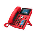 Fanvil X5U-R, Red Phones for Hospitality, Fire Station etc. solution High-end business phone with Gigabit / SIP / POE / Gigabit 