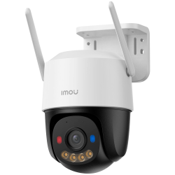 Dual Wifi Camera 2K 3 Megapixel - Automatic movement and tracking - Lens 3.6 mm / IR 30m / White Led - Detection of me