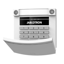 Jablotron BUS-Bedienteil mit Codetastatur und Leser, weiß - 1