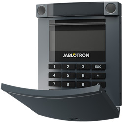 Jablotron BUS-Bedienteil, LCD-Display, Tastatur, RFID- Leser, anthrazit - 1