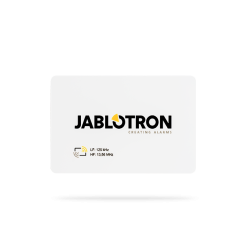 Jablotron Dual-RFID-MIFARE-Karte, weiß, 125kHz, 13,56MHz - 1