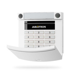 JA-153E-WH Jablotron Funk-Bedienteil mit Tastatur und Leser, weiß - JA-153E-WH - 1