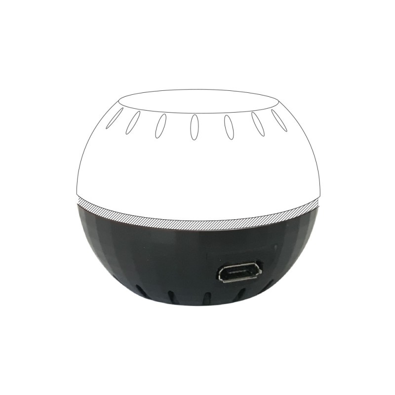 Shelly · Plug & Play · Zubehör · "H&T USB Add-on" · Netzteil · Schwarz - 183385 - 2