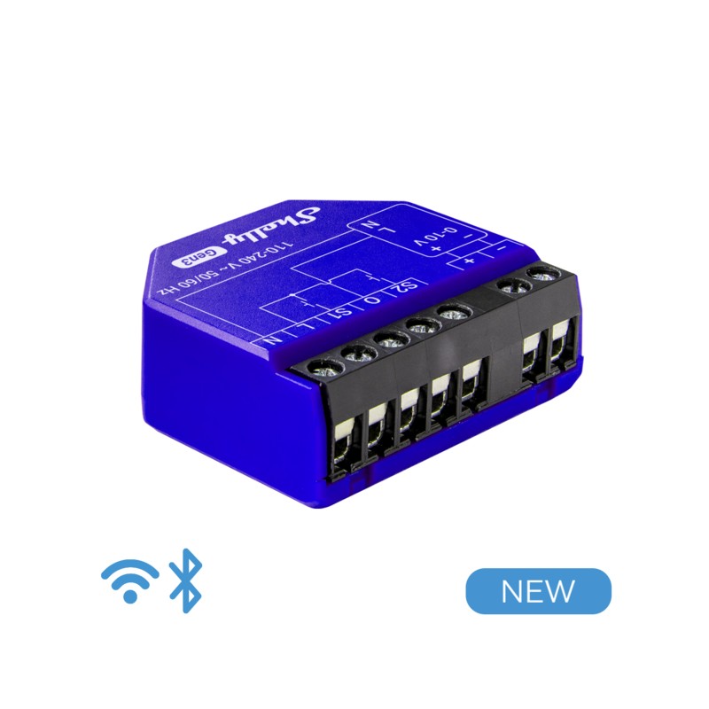 Shelly · Flush-mounted · "Dimmer 0/1-10V PM Gen3" - 231837 - 4