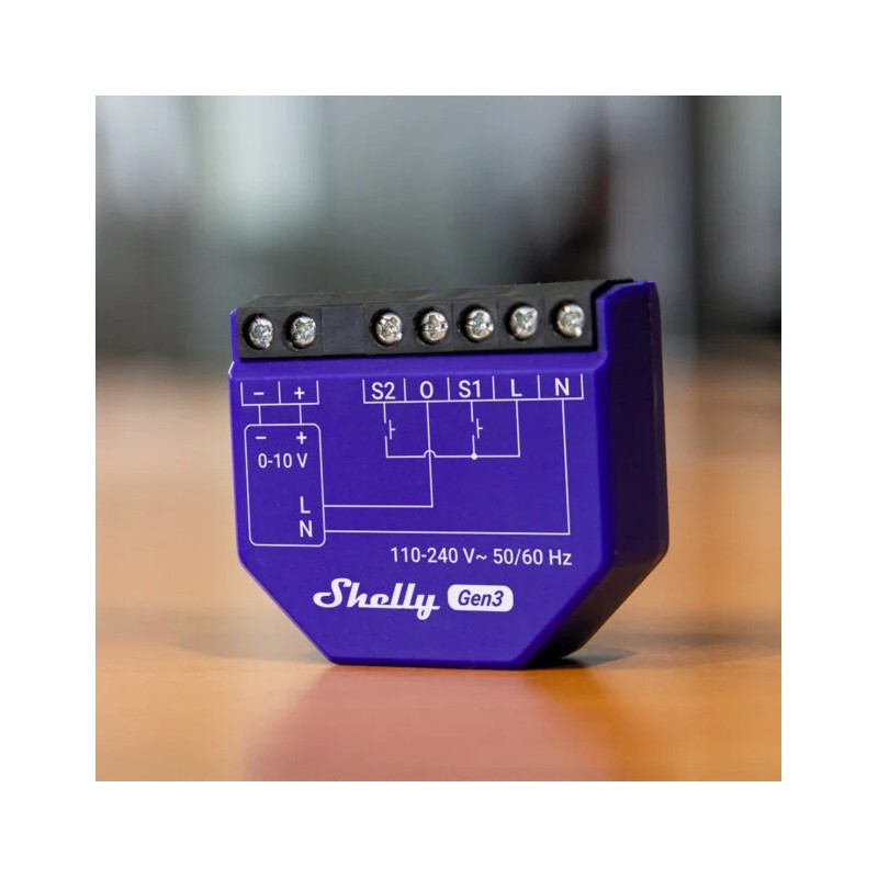 Shelly · Flush-mounted · "Dimmer 0/1-10V PM Gen3" - 231837 - 6