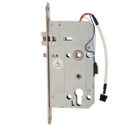 Motor lock for installation - EU standard - opening left