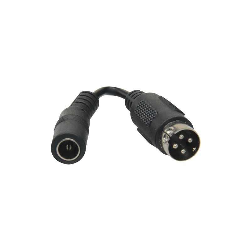 Adapter DC - 105 mm Lang - Mini-Din-Buchse - Standardstecker - Adaptiert Standard-Netzteil - Für SAFIRE-Recorder - CON-DC-HIK - 