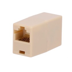 Connector - UTP cable connector - RJ45 input connector - RJ45 output connector - Compatible UTP Category 5E - Low loss