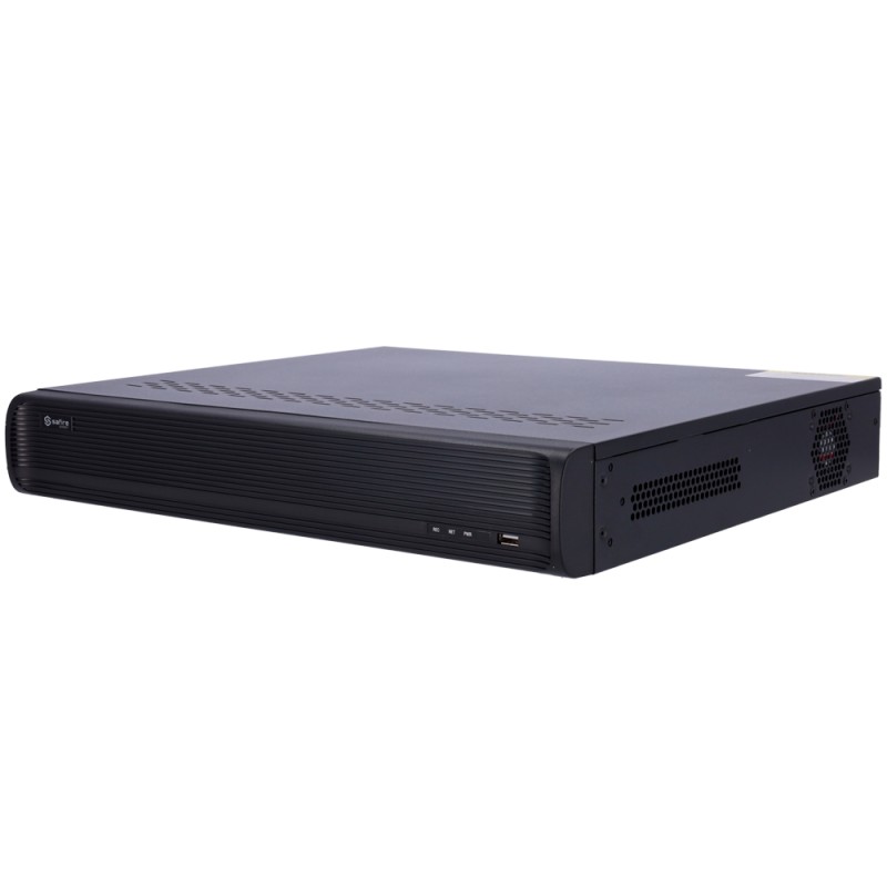 Safire Smart - Grabador NVR para cámaras IP gama A2 - 32CH vídeo / H.265+ / 4HDD - Resolución hasta 12Mpx / Ancho de banda 320Mb